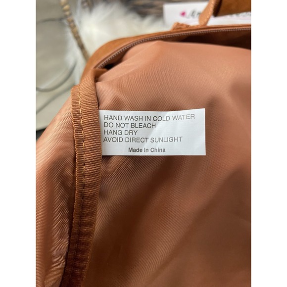 Vasco eco leather packing cube set in brown - Picture 8 of 8